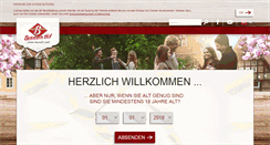 Desktop Screenshot of berentzen-hof.de